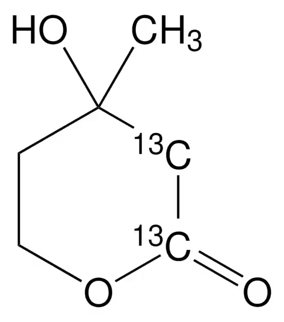 (R)-(-)-3-Hydroxy-3-methyl-5-pentanolide structure, CAS 19115-49-2