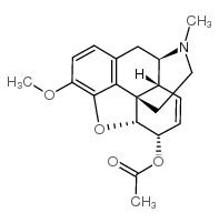 6-Acetylcodeine structure, CAS 6703-27-1