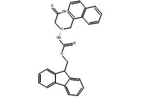 Fmoc-(S)-3-Amino-4-(1-naphthyl)butanoicacid structure, CAS 270063-38-2