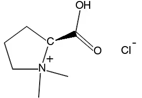 Stachydrinehydrochloride structure, CAS 4136-37-2