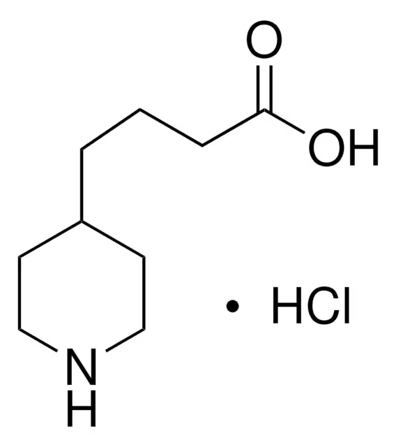 4-Piperidinebutyricacidhydrochloride structure, CAS 84512-08-3