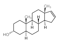 5Alpha-Androst-16-En-3Alpha-Ol structure, CAS 1153-51-1
