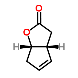 (1S,5R)-(-)-cis-2-Oxabicyclo[3.3.0]oct-6-en-3-one structure, CAS 43119-28-4