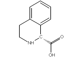 (R)-1,2,3,4-Tetrahydro-isoquinoline-1-carboxylicacid structure, CAS 151004-93-2