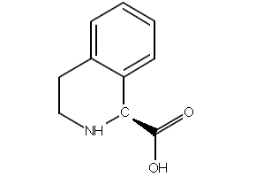 (S)-1,2,3,4-Tetrahydro-isoquinoline-1-carboxylicacid structure, CAS 151004-92-1