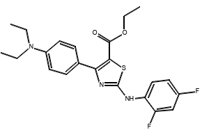 Ethyl2-(2,4-difluorophenyl)thiazole-4-carboxylate structure, CAS 175276-93-4