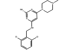 6-(2,6-Dichlorophenoxy)pyrimidine-2,4-diamine structure, CAS 948550-81-0