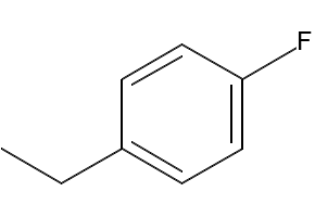 1-Ethyl-4-fluorobenzene structure, CAS 459-47-2