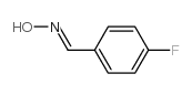 4-Fluorobenzaldehydeoxime structure, CAS 588-95-4