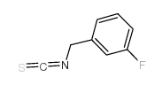 3-Fluorobenzylisothiocyanate structure, CAS 63351-94-0