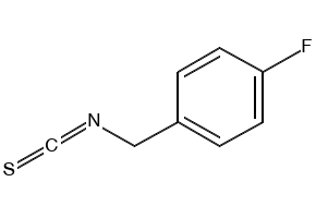 4-Fluorobenzylisothiocyanate structure, CAS 2740-88-7