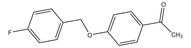 4'-(4-Fluorobenzyloxy)acetophenone structure, CAS 72293-96-0