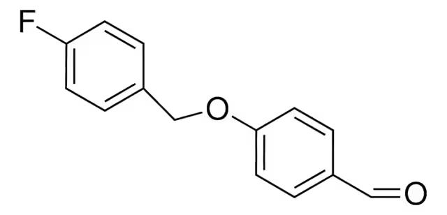 4-(4-Fluorobenzyloxy)benzaldehyde structure, CAS 56442-17-2
