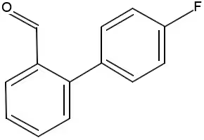 4'-Fluorobiphenyl-2-carbaldehyde structure, CAS 192863-46-0