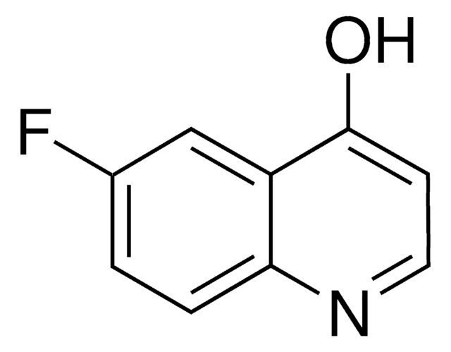 6-Fluoro-4-hydroxyquinoline structure, CAS 391-78-6