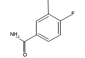 3-Fluoro-4-methylbenzamide structure, CAS 175277-86-8