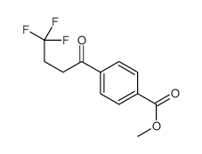 Methyl4-(4,4,4-trifluorobutanoyl)benzoate structure, CAS 952107-73-2