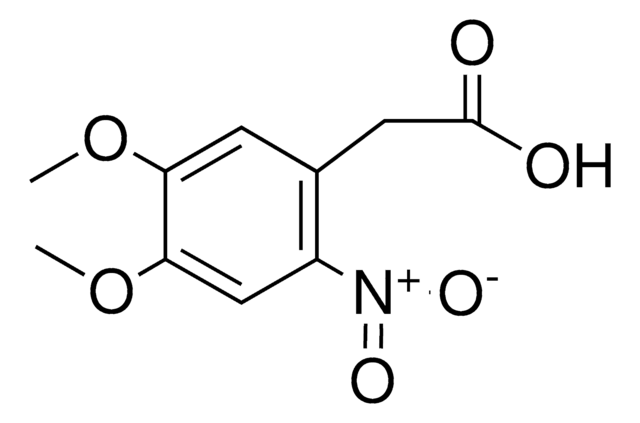 4,5-Dimethoxy-2-nitrophenylaceticacid structure, CAS 73357-18-3