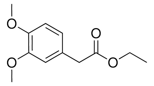Ethyl3,4-dimethoxyphenylacetate structure, CAS 18066-68-7