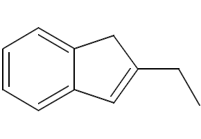 2-Ethyl-1H-indene structure, CAS 17059-50-6