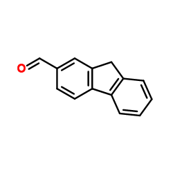Fluorene-2-carboxaldehyde structure, CAS 30084-90-3