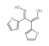 alpha-Furildioxime structure, CAS 522-27-0