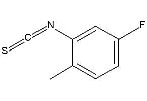 5-Fluoro-2-methylphenylisothiocyanate structure, CAS 175205-39-7