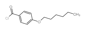 4-N-Hexyloxybenzoylchloride structure, CAS 39649-71-3