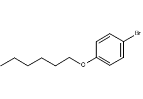 4-N-Hexyloxybromobenzene structure, CAS 30752-19-3