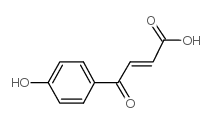 4-Hydroxybenzoylacrylicacid structure, CAS 24849-48-7