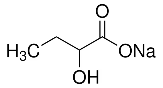 DL-2-Hydroxybutyricacidsodiumsalt structure, CAS 5094-24-6