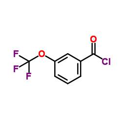 3-(Trifluoromethoxy)benzoylchloride structure, CAS 86270-03-3