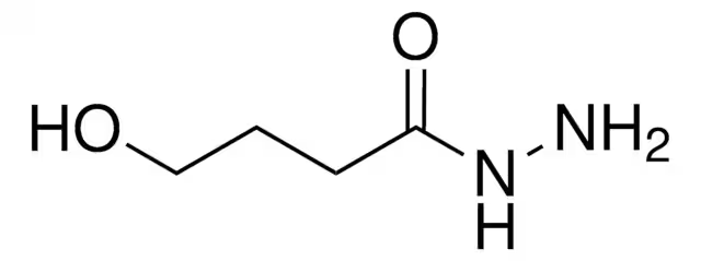 4-Hydroxybutyricacidhydrazide structure, CAS 3879-08-1