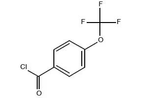 4-(Trifluoromethoxy)benzoylchloride structure, CAS 36823-88-8
