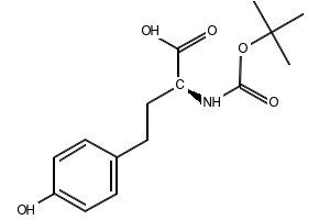 Boc-Homo-tyrosine structure, CAS 198473-94-8