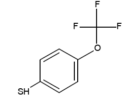 4-(Trifluoromethoxy)thiophenol structure, CAS 169685-29-4