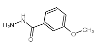 3-Methoxybenzhydrazide structure, CAS 5785-06-8