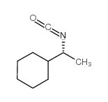 (R)-1-Cyclohexylethylisocyanate structure, CAS 93470-26-9