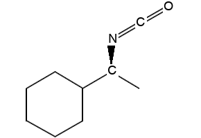 (S)-(+)-1-Cyclohexylethylisocyanate structure, CAS 93470-27-0
