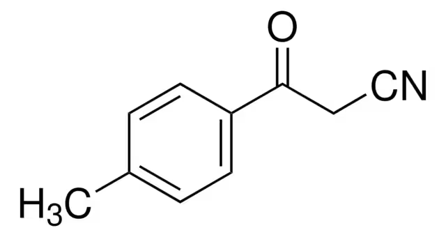 4-Methylbenzoylacetonitrile structure, CAS 7391-28-8