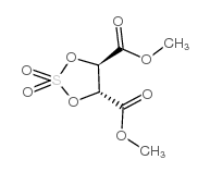 DimethylL-tartratecyclicsulfate structure, CAS 117470-90-3