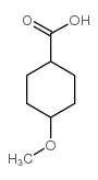 4-Methoxycyclohexanecarboxylicacid structure, CAS 95233-12-8