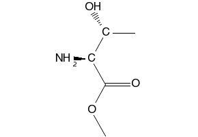 L-Threoninemethylester structure, CAS 3373-59-9