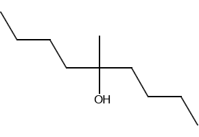 5-Methyl-5-nonanol structure, CAS 33933-78-7