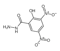 3,5-Dinitrosalicylhydrazide structure, CAS 955-07-7