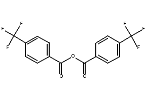 4-(Trifluoromethyl)benzoicanhydride structure, CAS 25753-16-6