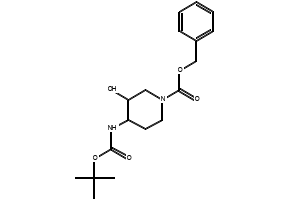 Methyl1-benzyl-4-hydroxypiperidine-3-carboxylate structure, CAS 956010-25-6