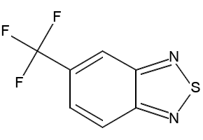 5-(Trifluoromethyl)benzo-[2,1,3]-thiadiazole structure, CAS 17754-05-1