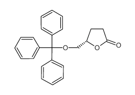 S(+)-Dihydro-5-trityloxymethyl-2(3H)-furanone structure, CAS 73968-62-4