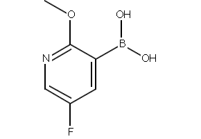 5-Fluoro-2-methoxypyridine-3-boronicacid structure, CAS 957120-32-0